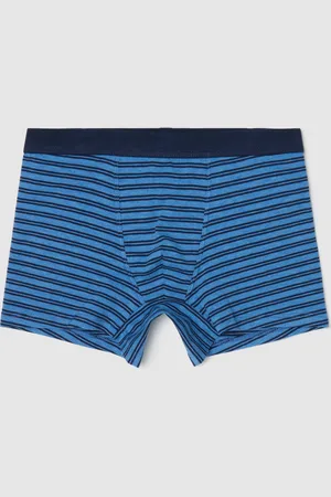 OVS Boxer Midi In Cotone Stretch A Righe, Bambino