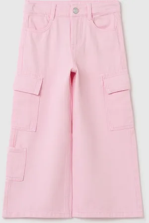 OVS Pantaloni Cargo A Gamba Larga In Twill, Bambina