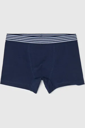 OVS Boxer In Cotone Stretch Con Dettaglio A Righe, Bambino