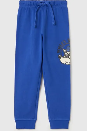 OVS Joggers In Felpa Con Coulisse E Stampa, Bambino