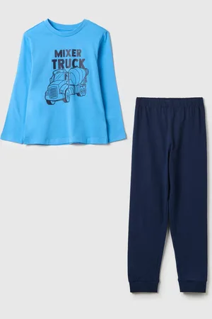 OVS Pigiama In Cotone Con Stampa "mixer Truck", Bambino
