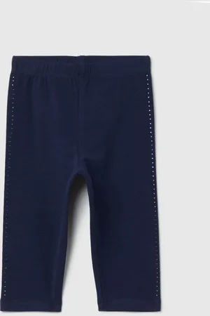 FAGOTTINO Leggings A Tre Quarti Con Strass, Bambina