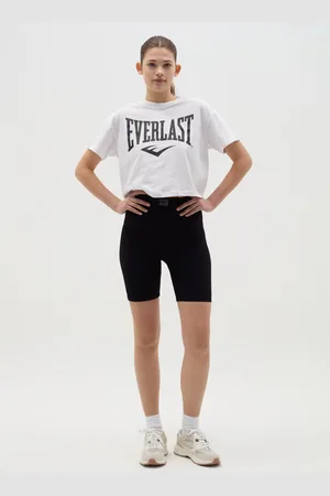 Everlast T-shirt Boxy Fit Con Stampa Logo, Donna