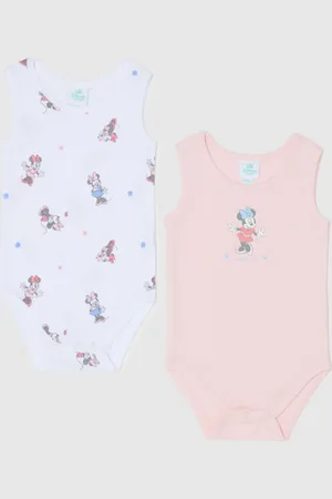 OVS Bipack Body Smanicati Con Stampa Minnie, Neonata