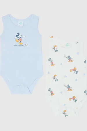OVS Bipack Body Smanicati Con Stampa Topolino, Neonato