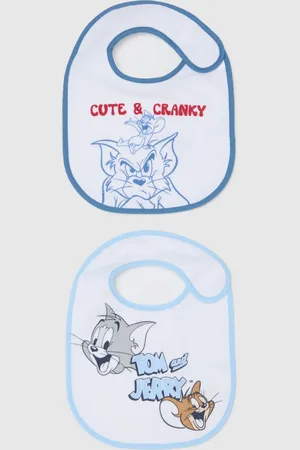 OVS Bipack Bavaglini Con Stampa Tom & Jerry, Neonato