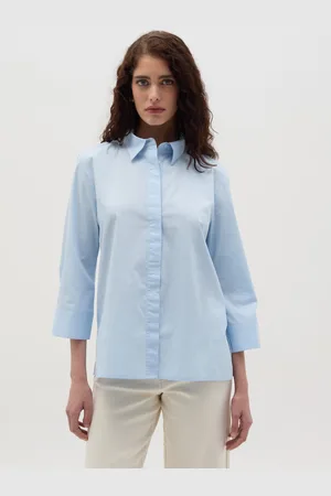 OVS OVS , Camicia Bianca Con Maniche A Tre Quarti, Donna