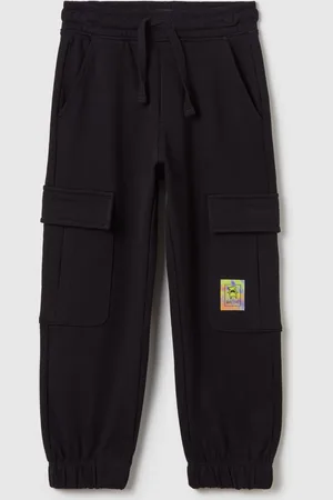 OVS Joggers Cargo Con Coulisse E Stampa Mostriciattolo, Bambino