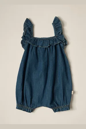 OVS Pagliaccetto In Denim Di Puro Cotone Iana Neonata