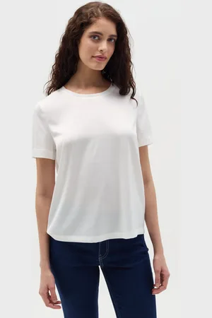 OVS OVS , Blusa In Satin A Maniche Corte, Donna