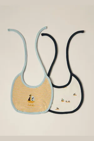 OVS Pack 2 Bavaglini In Puro Cotone Iana Neonato