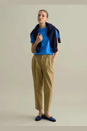 PIOMBO T-shirt Girocollo In Cotone, Donna