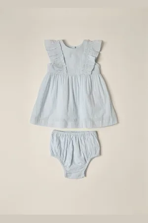 OVS Set Vestito + Shorts In Cotone Con Filo Lurex Iana Neonata
