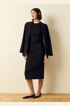 OVS Vestito Midi Smanicato, Donna