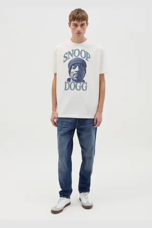 J MUSIC MATTER T-shirt In Cotone Con Stampa Snoop Dogg, Uomo