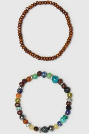 OVS OVS , Bipack Bracciali Con Perline, Uomo