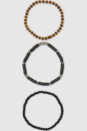 OVS OVS , Tripack Bracciali Con Perline, Uomo