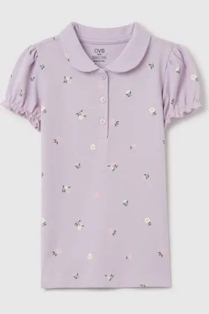 OVS Polo In Cotone Bio Con Stampa, Bambina
