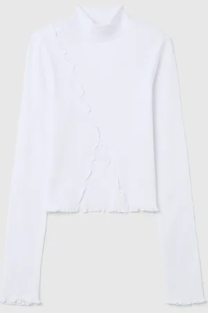 OVS T-shirt A Costine Con Collo Alto, Bambina