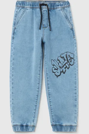 OVS Joggers In Con Coulisse E Stampa "skate", Bambino