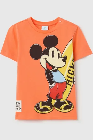 OVS T-shirt In Cotone Con Stampa Topolino, Bambino