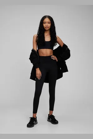 GAP Leggings A Vita Alta Tinta Unita, Donna