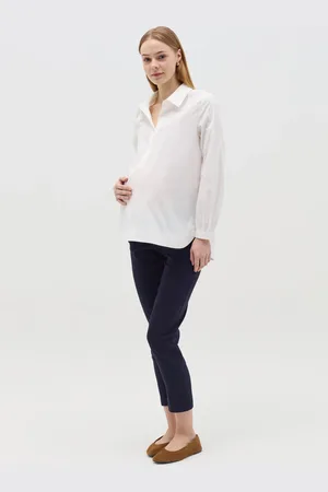 NICOL CARAMEL Treggings Premaman Stretch, Donna