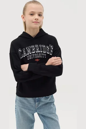 OVS Felpa Con Cappuccio E Stampa "cambridge University", Bambina