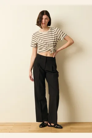 OVS T-shirt In Misto Lino A Righe, Donna