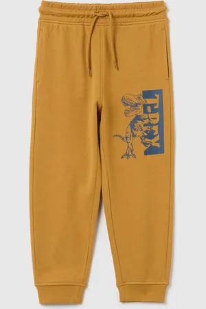 OVS Joggers In Cotone Con Coulisse E Stampa, Bambino