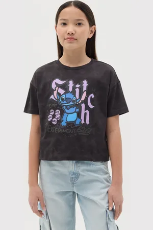 OVS T-shirt In Cotone Con Stampa Stitch, Bambina