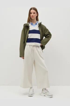 OVS Joggers Crop A Gamba Larga, Donna