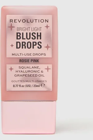 Revolution Bright Light Blush Drops Pink Rosie Blush Liquido, Donna