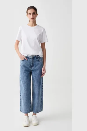 OVS OVS , Jeans Cropped Wide Leg, Donna