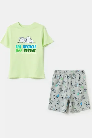 OVS Pigiama In Cotone Bio Con Stampa Snoopy, Bambino