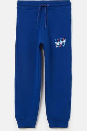 OVS Joggers In Felpa Con Coulisse E Stampa, Bambino