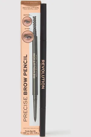 Revolution Precise Brow Pencil Brown Matita Sopracciglia, Donna