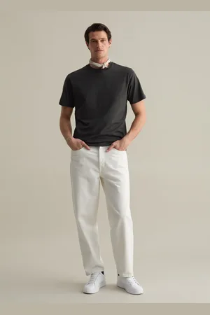 PIOMBO T-shirt Girocollo In Cotone Tinta Unita, Uomo