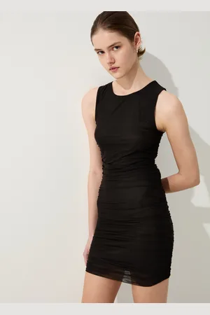 OVS Vestito Corto In Mesh Con Arricciatura, Donna