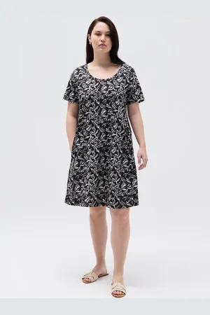 OVS Vestito Corto Con Stampa All-over Curvy, Donna
