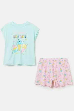 OVS Pigiama In Cotone Bio Con Stampa Gelato, Bambina