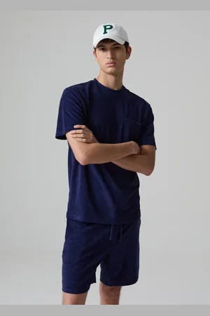PIOMBO T-shirt In French Terry Reverse Con Tasca, Uomo