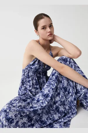 OVS Vestito Lungo Con Laccetti, Donna