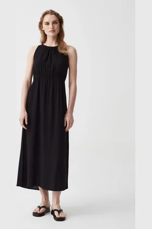 OVS OVS , Vestito Lungo In Viscosa Con Scollo Halter, Donna