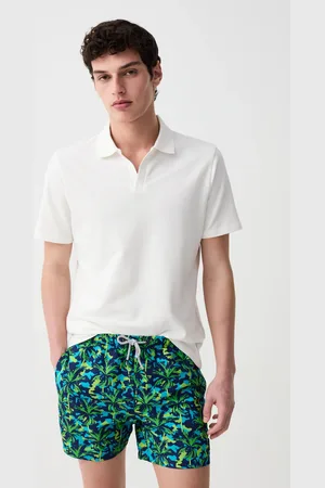 Maui Moisture Costume Boxer Con Stampa Palme, Uomo