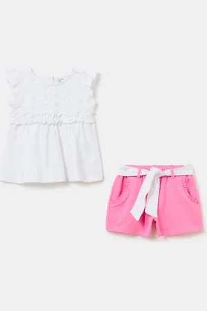 FAGOTTINO Set T-shirt E Shorts Con Dettagli Sangallo, Unisex