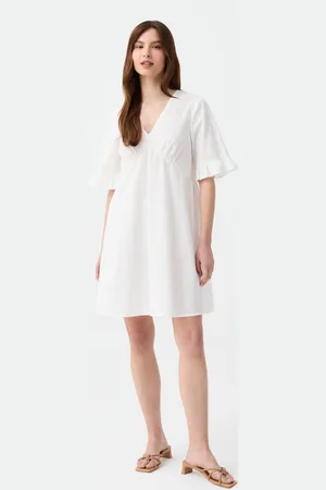 OVS OVS , Vestito Corto Maniche Con Volant, Donna
