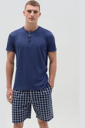 OVS OVS , Pigiama Corto Top Con Scollo Serafino, Uomo