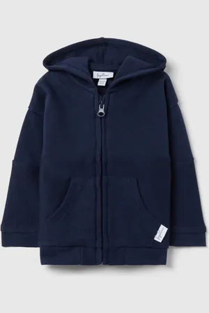 FAGOTTINO Full-zip Con Cappuccio E Dettagli In Drill, Unisex
