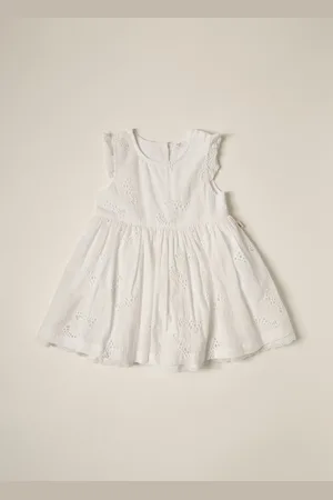 OVS Vestito In Puro Cotone Sangallo Iana Neonata